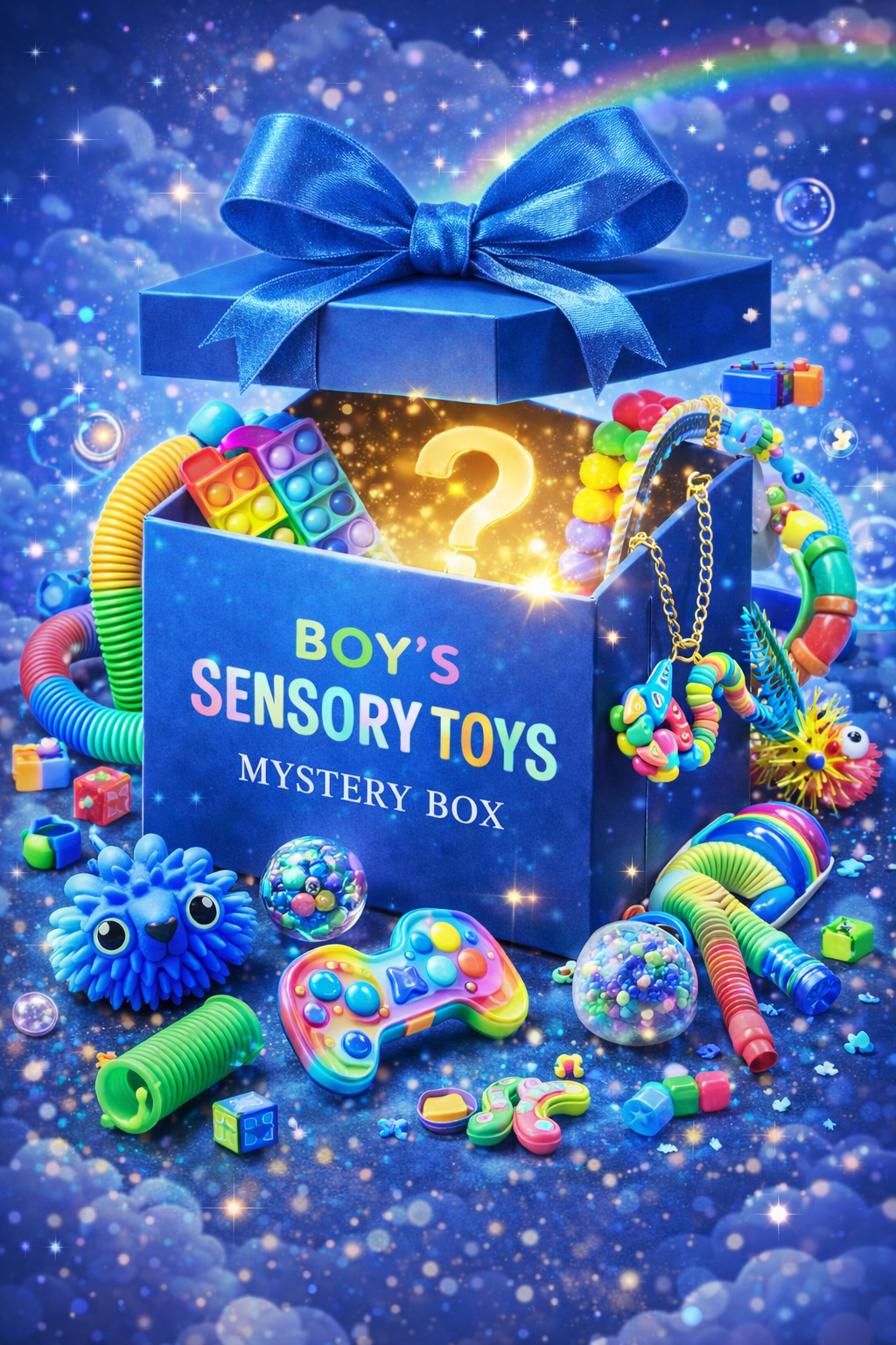 Boys sensory toys mystery box