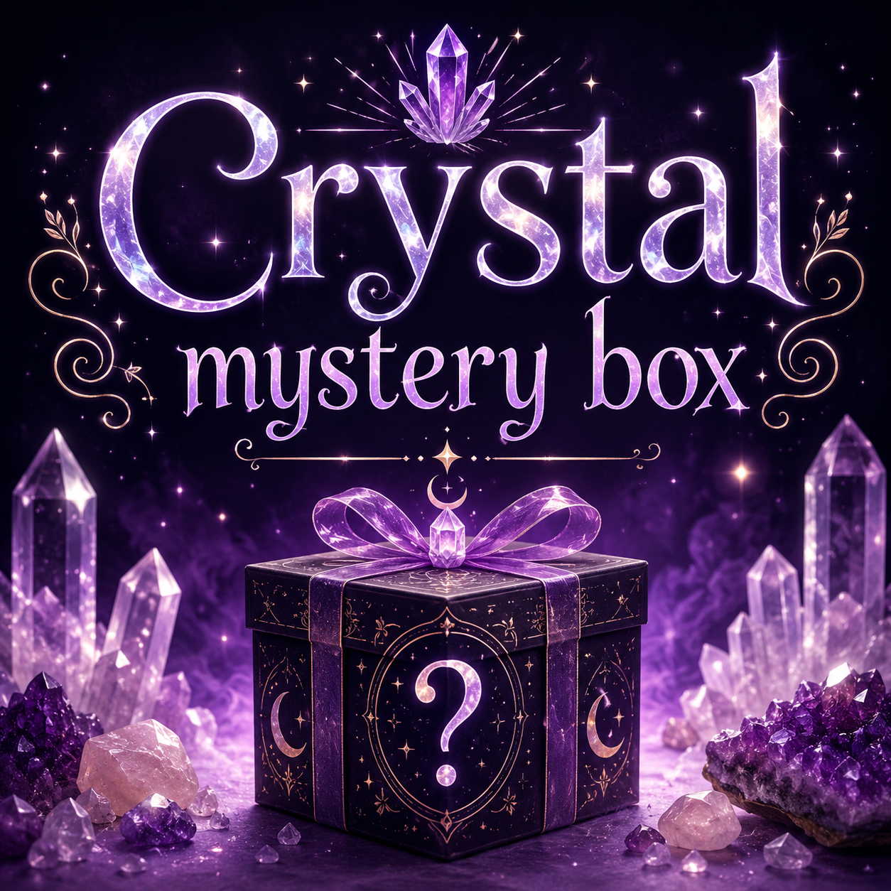 Crystal mystery box