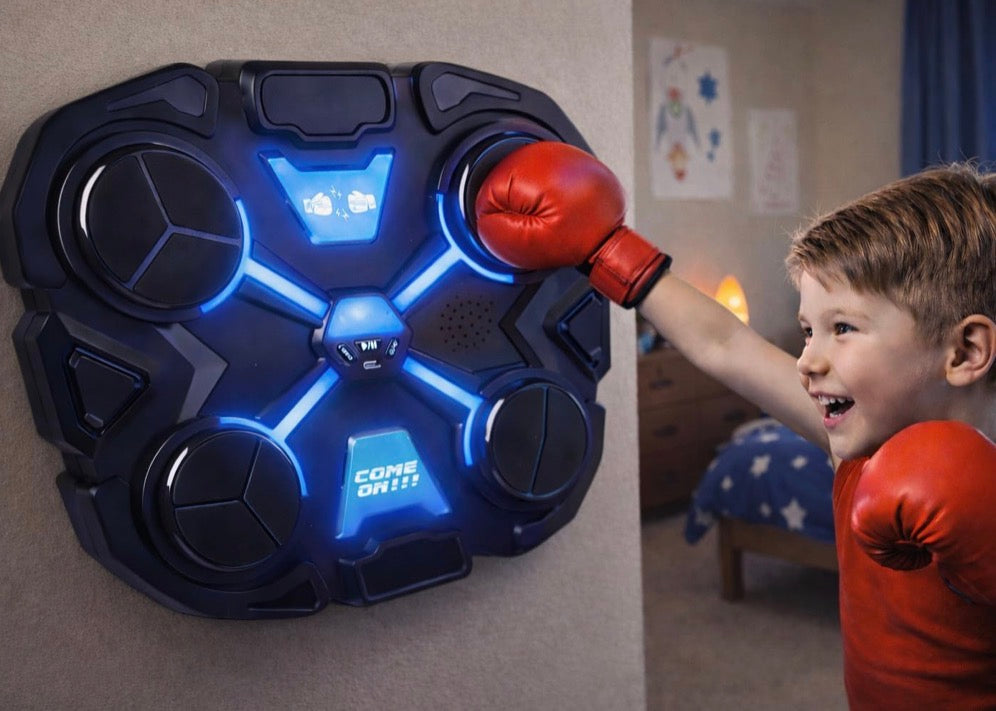 LED Light Up Kids Boxing Pad Reaction Trainer