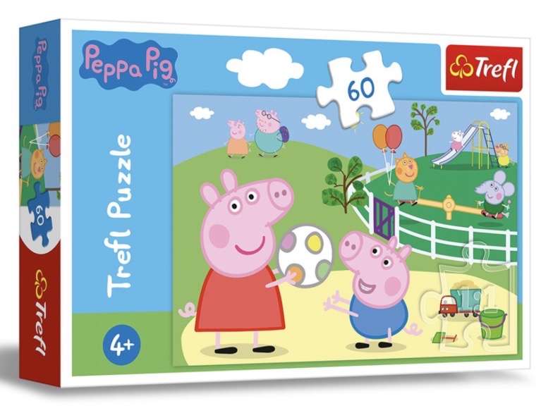 Peppa Pig Park Scene 60 Piece Jigsaw Puzzle