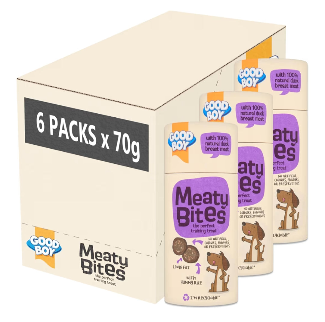 Duck with Rice - Low Fat Dog Treats - Bulk Box 6