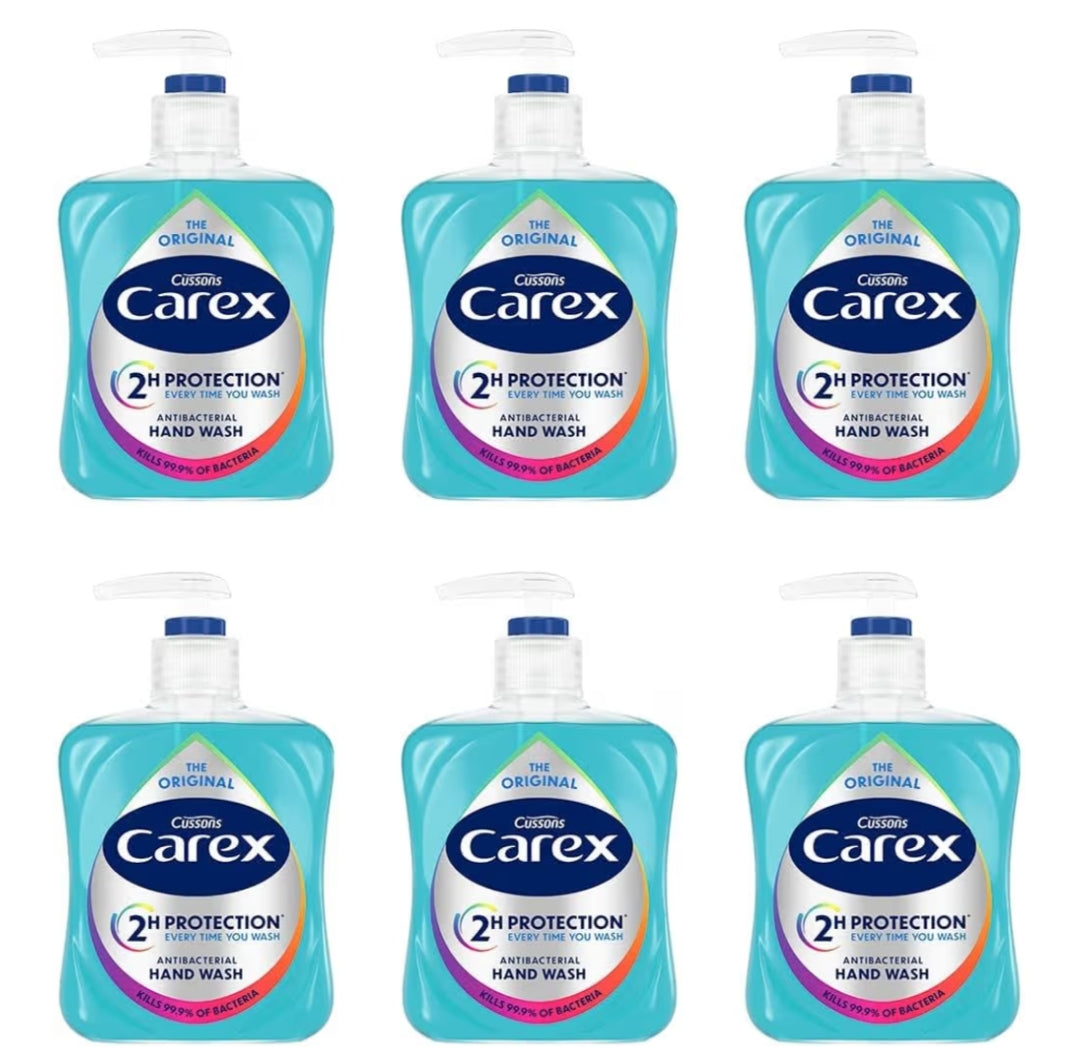 Pack of 6 Antibacterial Hand Wash