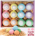Set of 12 bath bombs