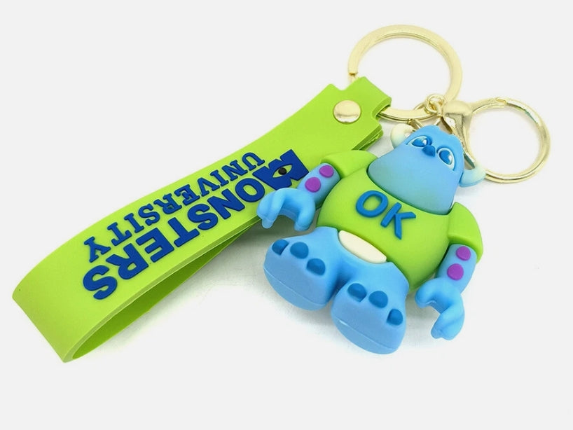 Monster 3D keychains