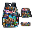 Schoolbag Lunch Bag Pencil Case Set