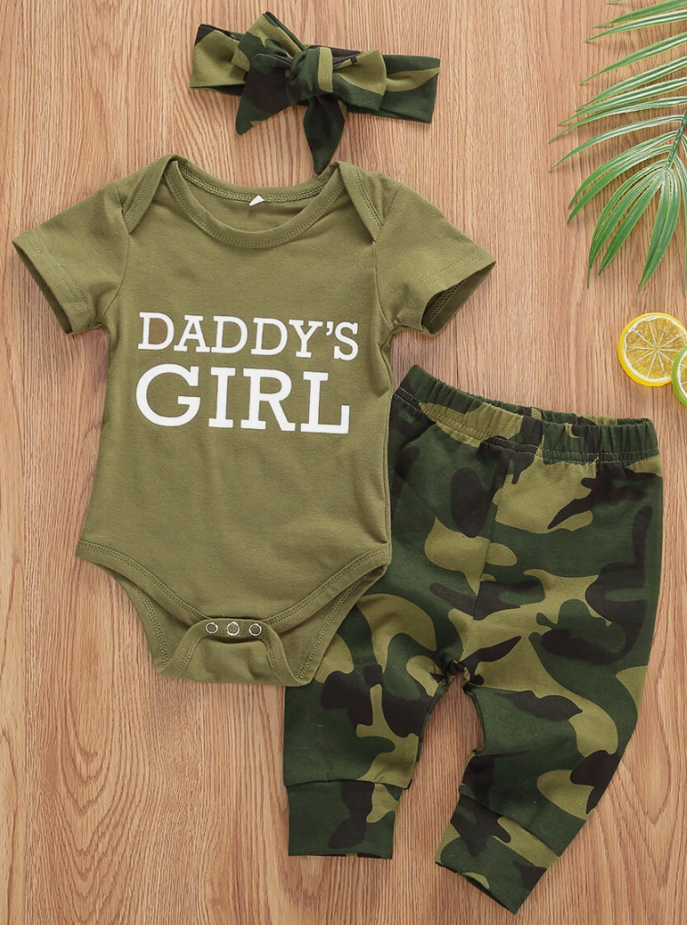 Camo outfit set