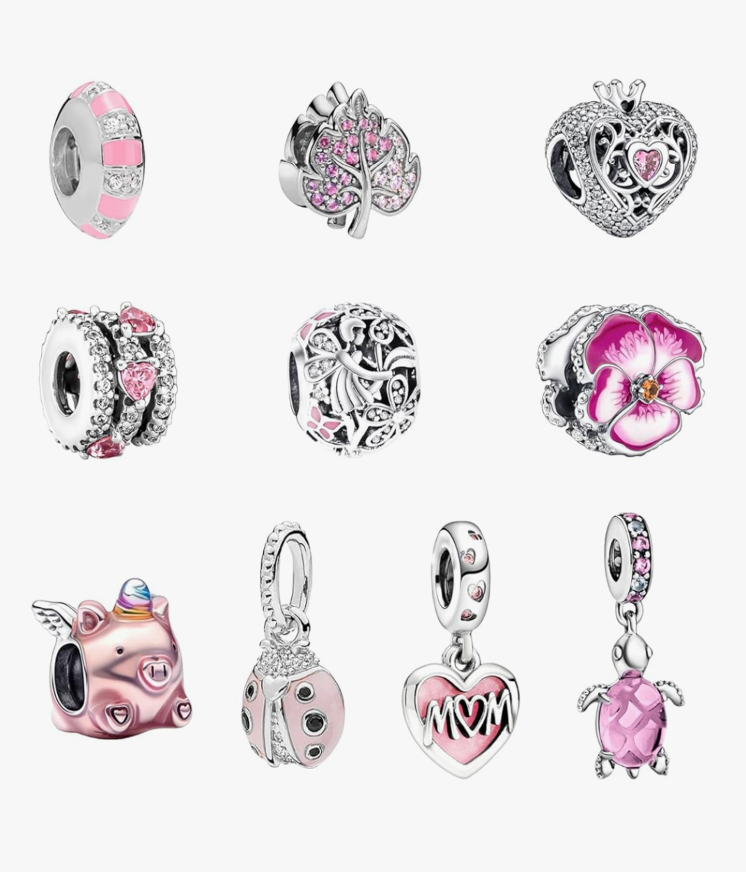 10 charms