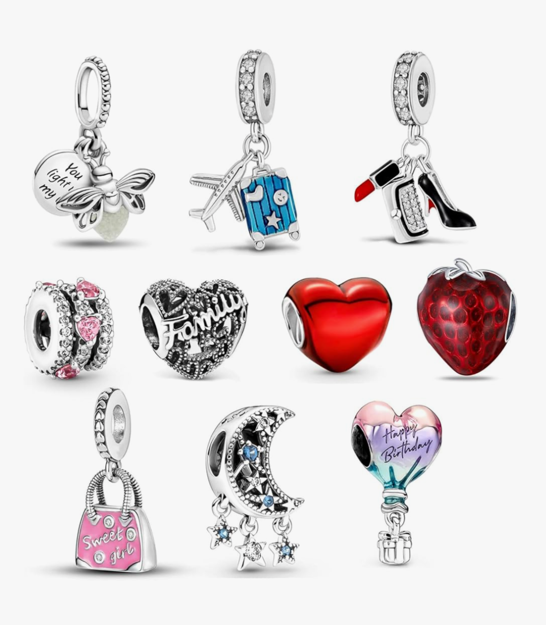 10 charms