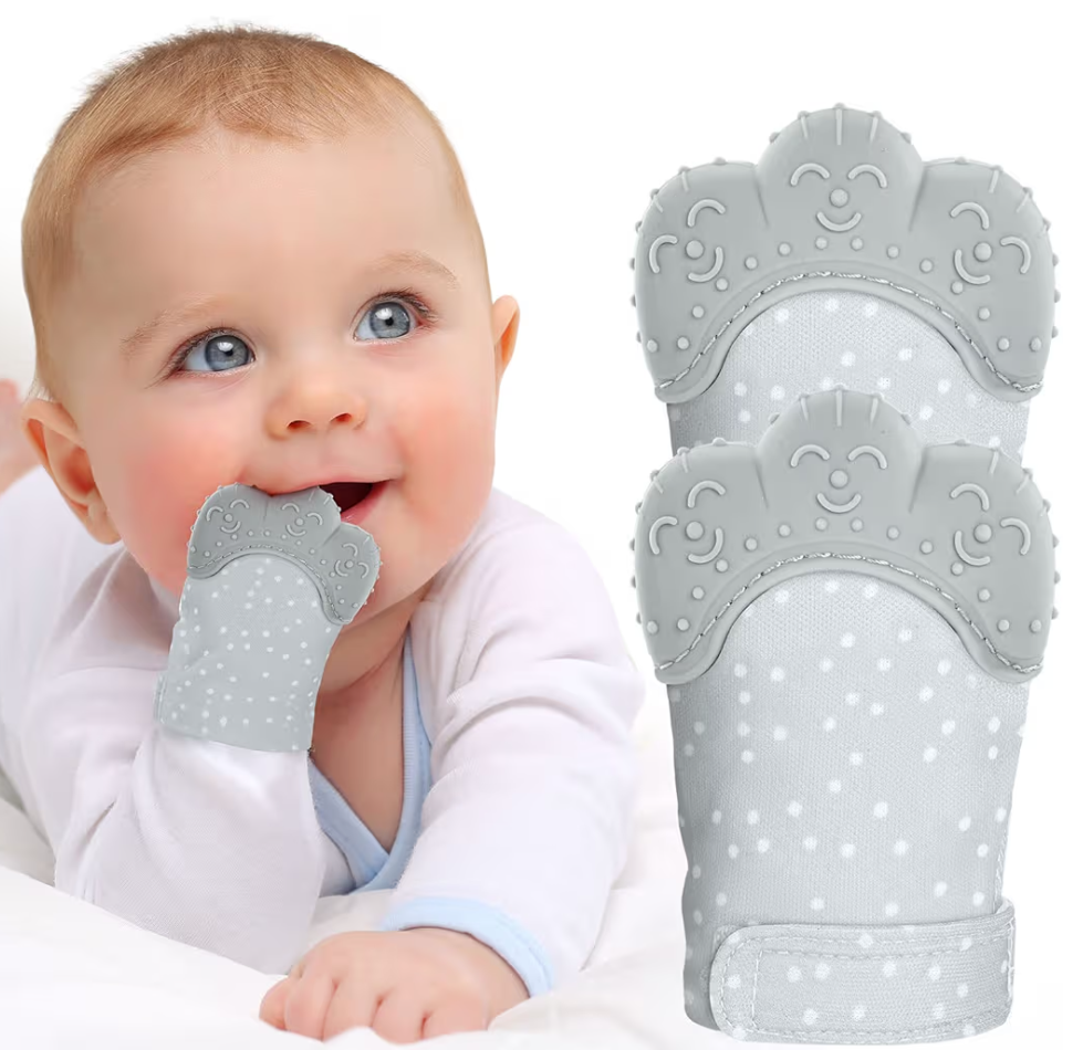 Teething mittens