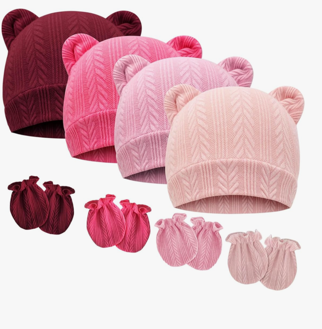 Baby mittens & hats