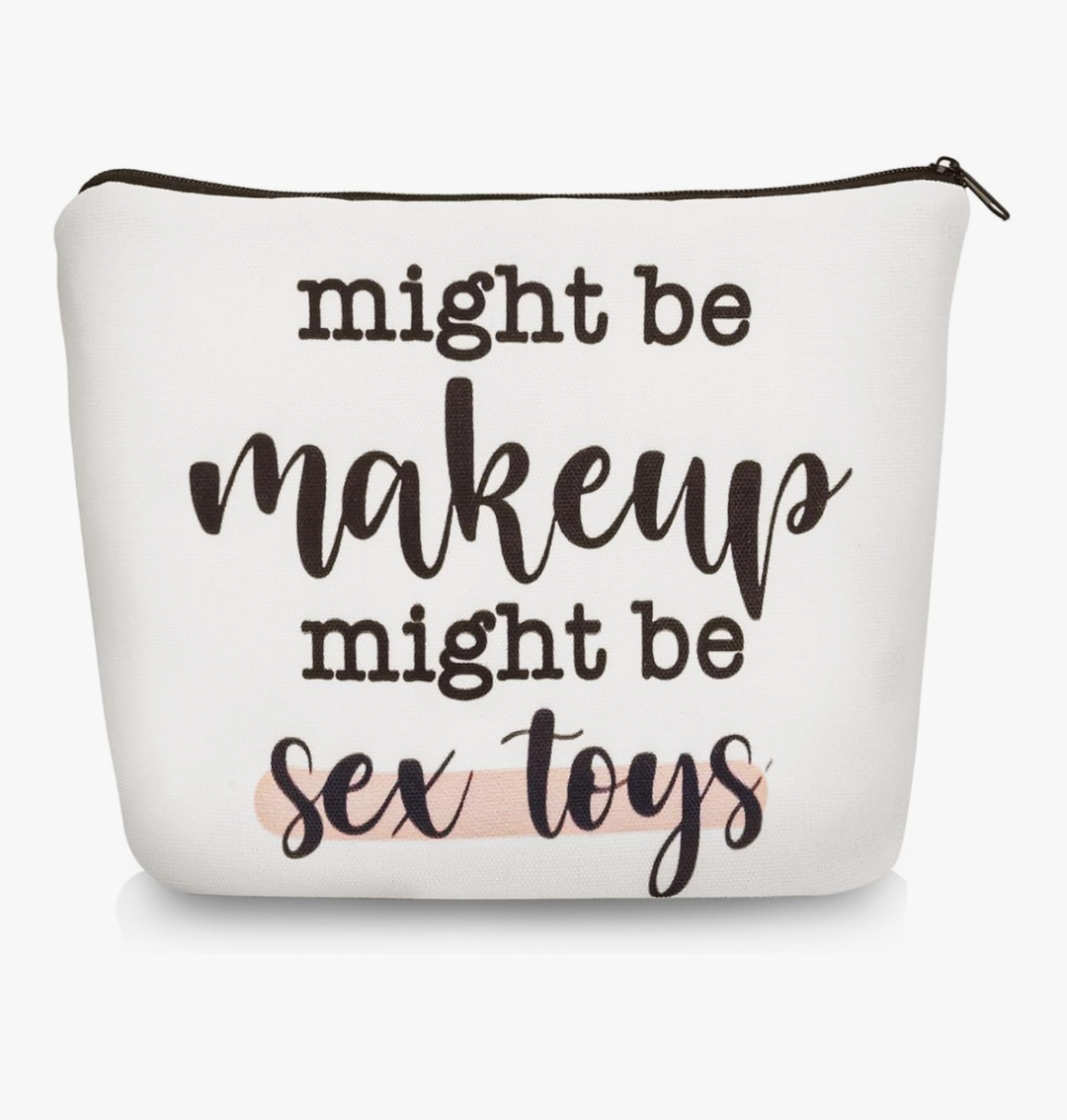 Novelty make up bag