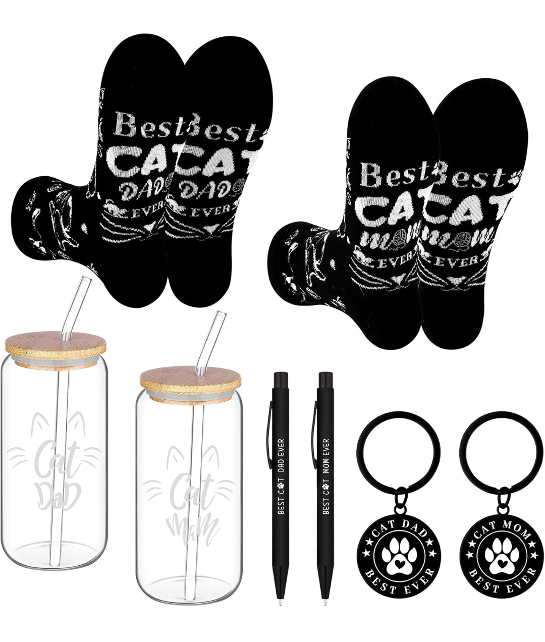 8 Pcs Cat Lover Gifts