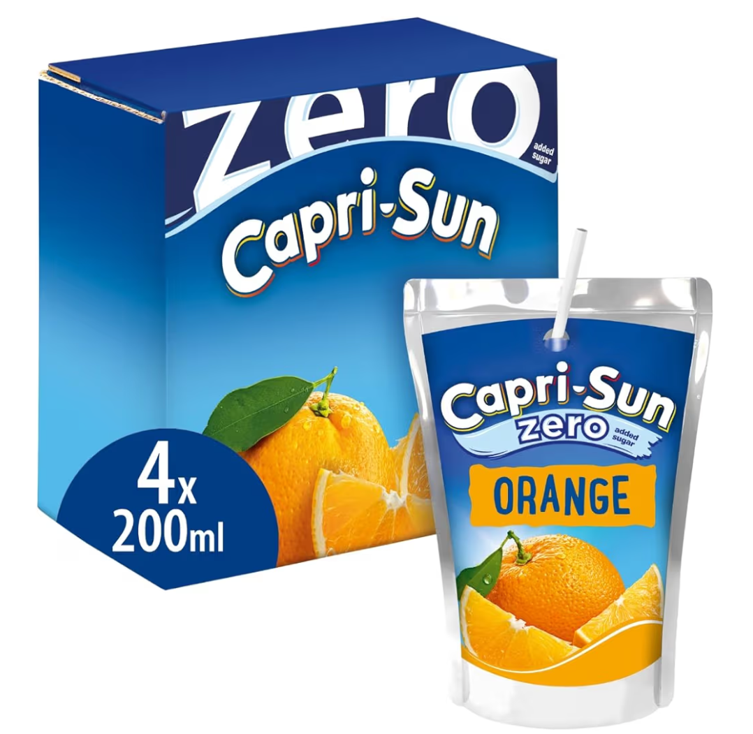 Zero Orange pack of 4