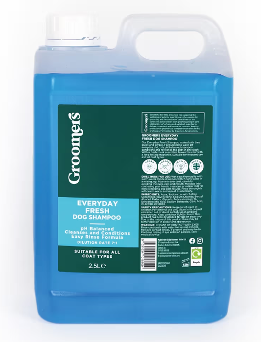 2.5L fresh dog shampoo