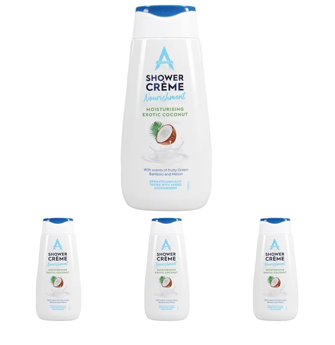 Shower cream Pack of 4