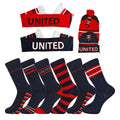 Mens Football Socks, Beanie Hat, Scarf Set