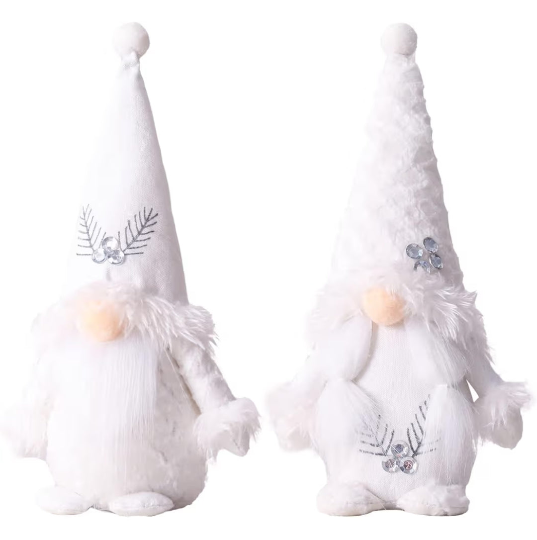 2 white Gonks