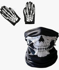 Gloves,Halloween Skull Grim Reaper Mask Gloves