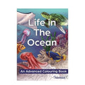 Ocean life colouring book