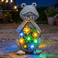 Solar frog ornament