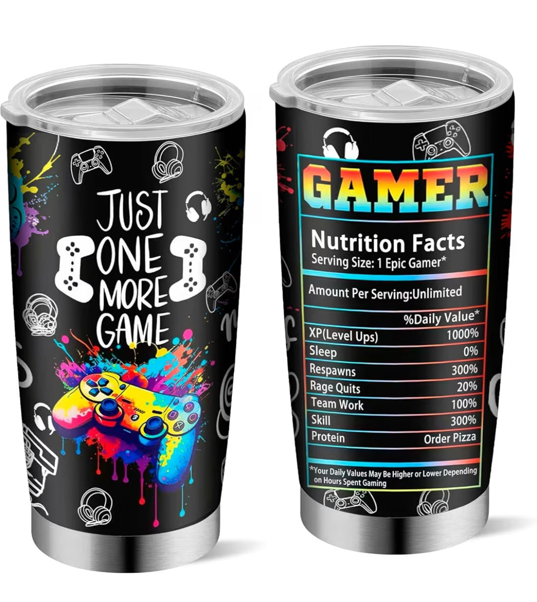 Just one more game tumbler
