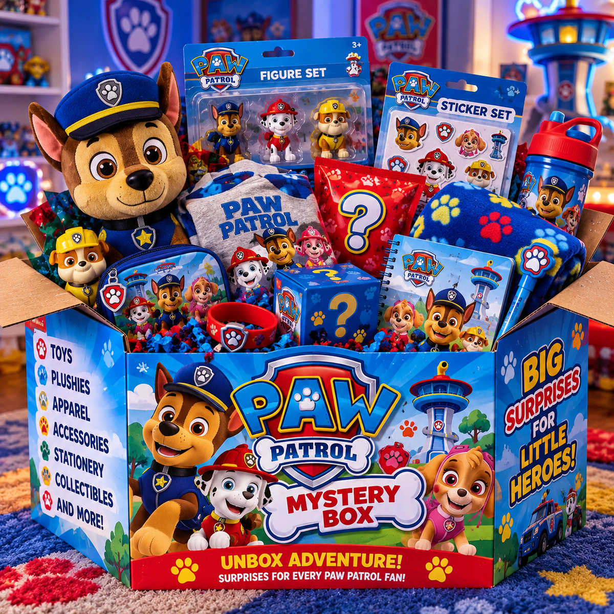 Paw patrol mystery box