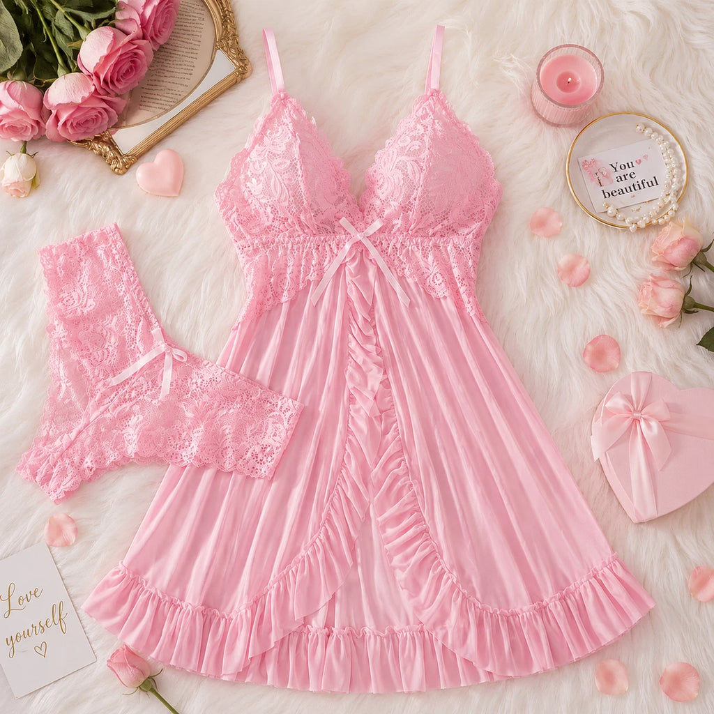 Women’s Lace Lingerie Set