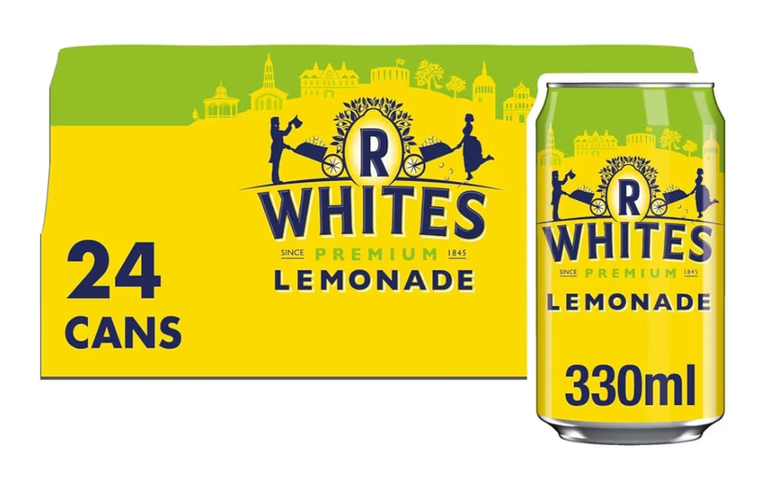 R Whites Lemonade x24