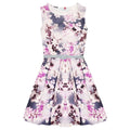 Floral Print Summer Party Dress