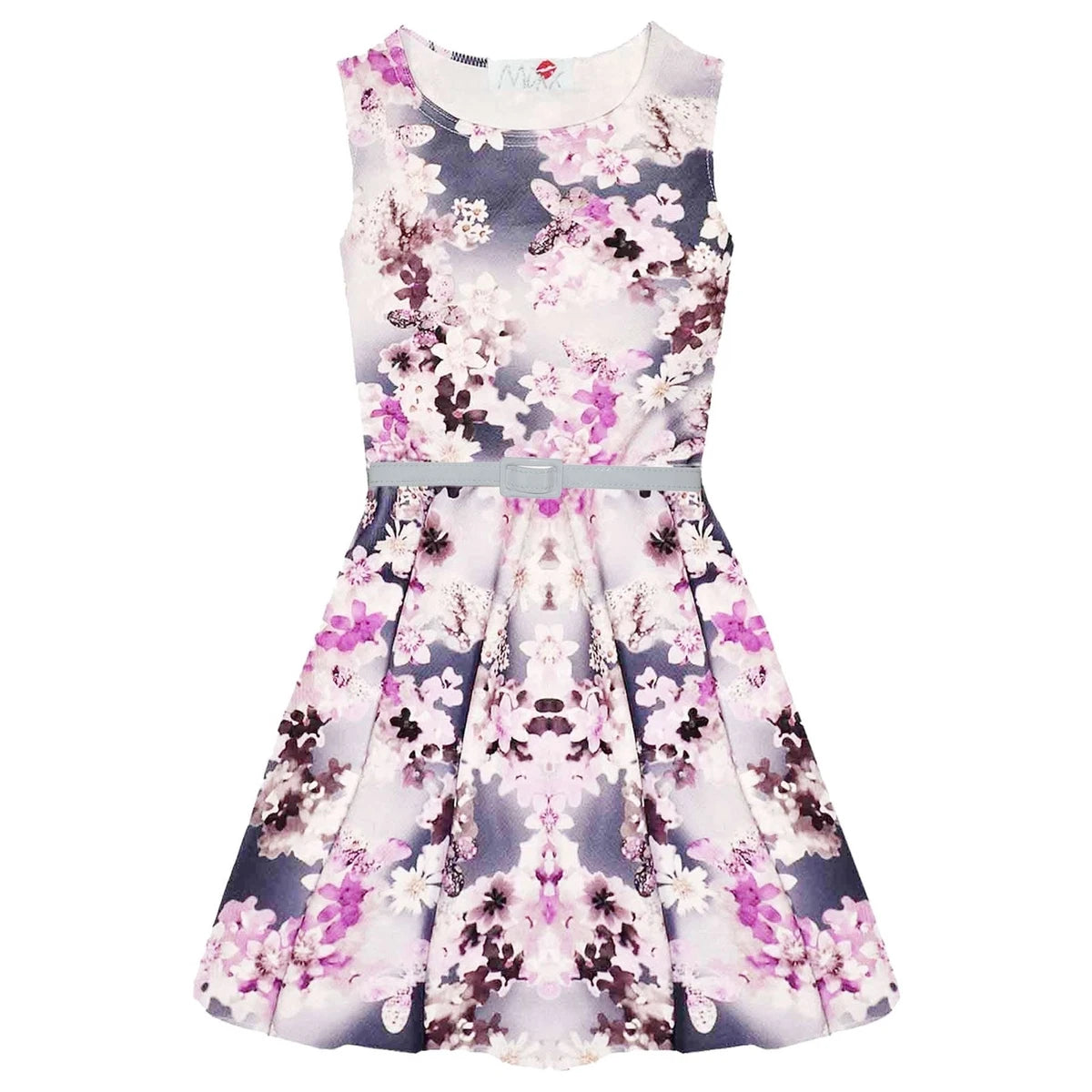 Floral Print Summer Party Dress