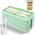Green Layered Lunch Box