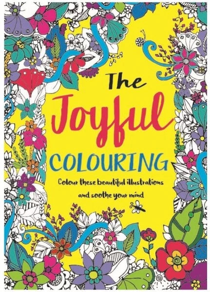 The joyful colouring book