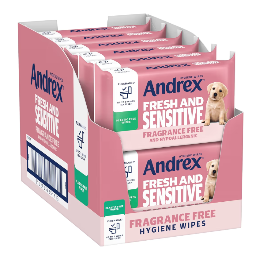 Andrex Fresh & Sensitive Hygiene Wipes