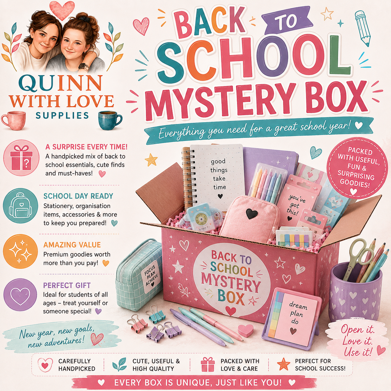 Back to school mystery box