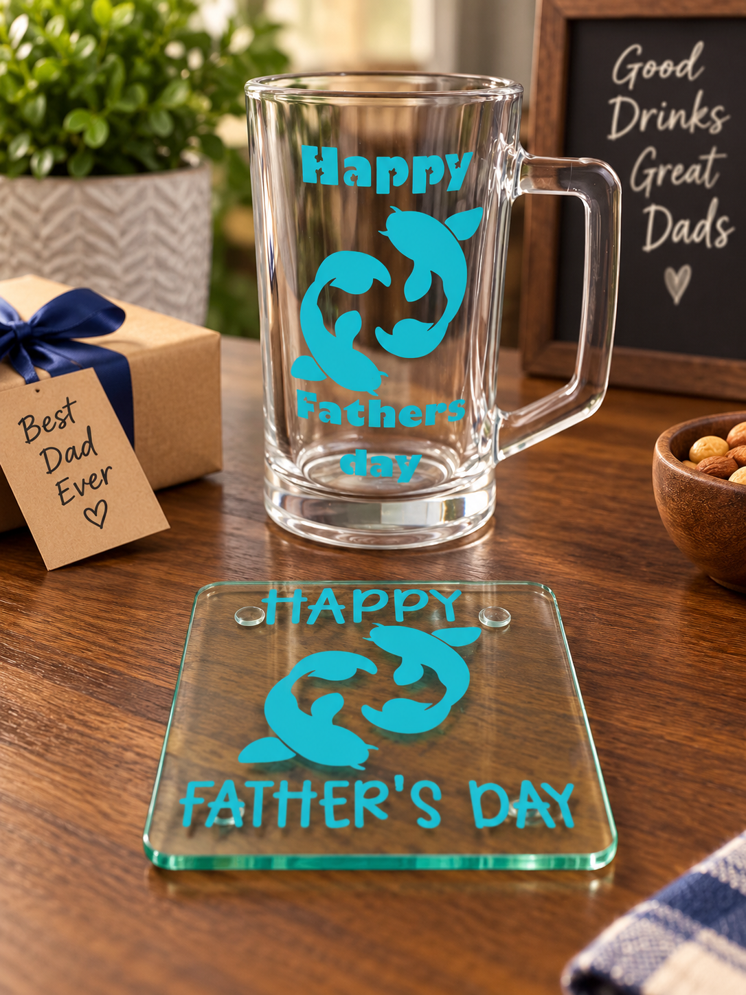 Personalised tankard set
