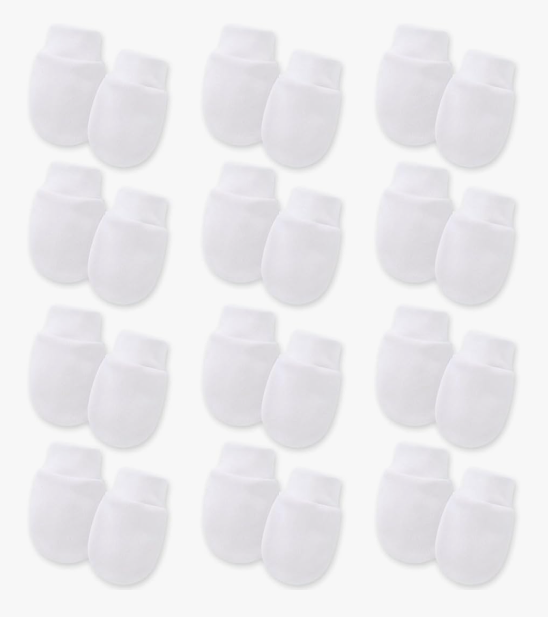 12 Pairs Baby Anti Scratch Mittens