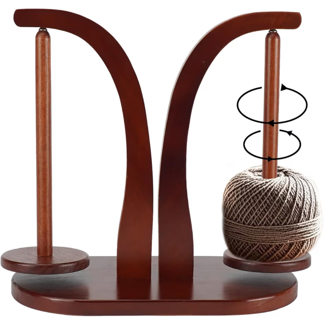 Double Rotating Yarn Holder