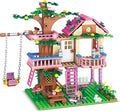 504 Pieces Interactive Building Toy Tree House Building Blocks