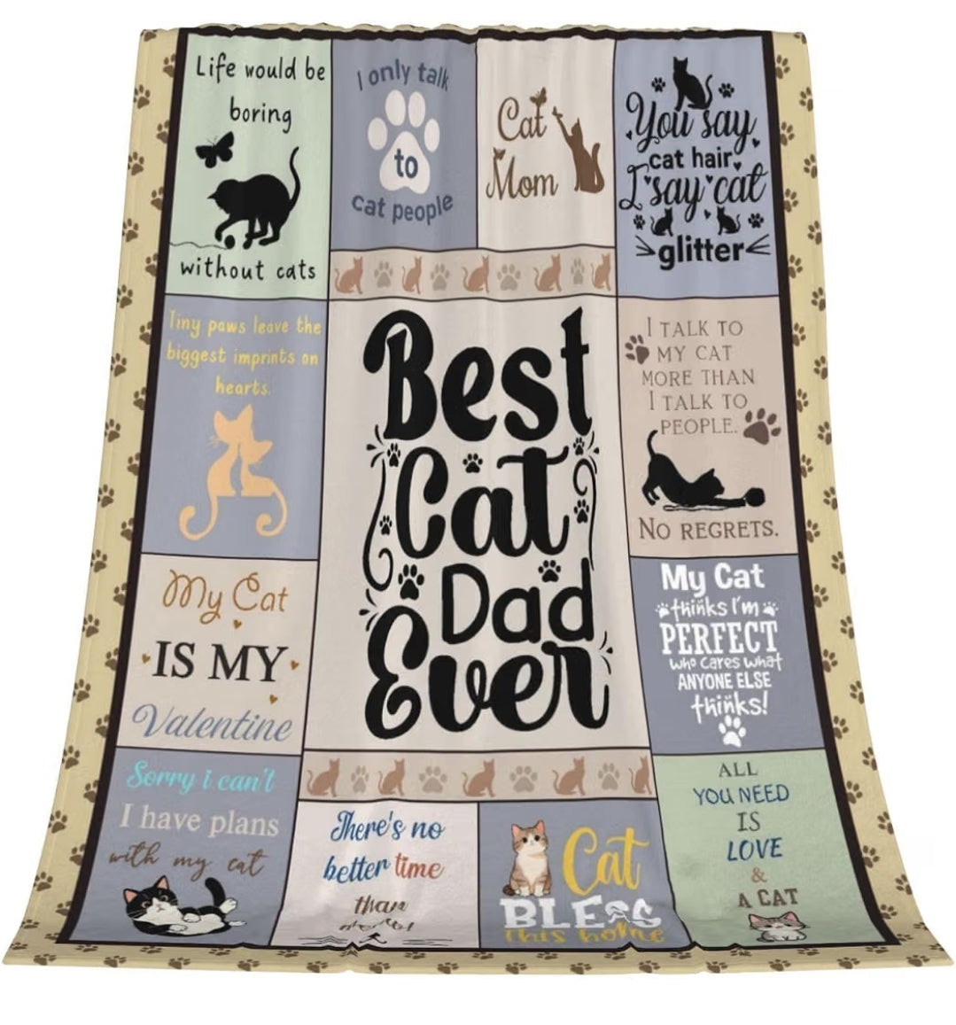 Best dad cat ever throw