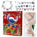 24 Days Countdown Calendar Bracelet Stitch Charm Beads