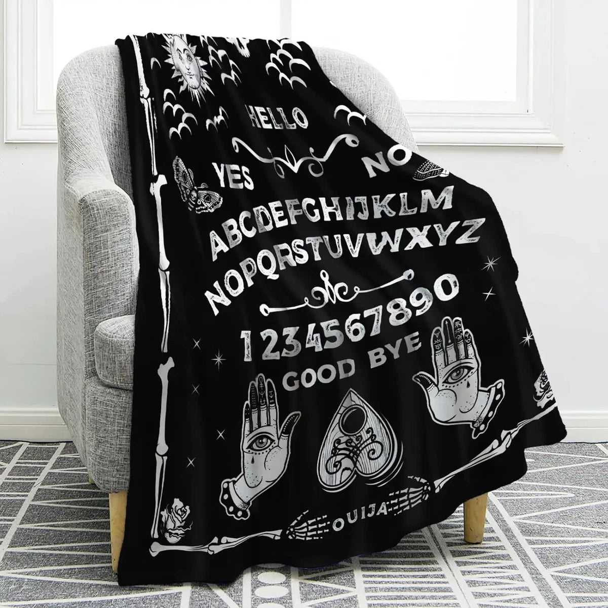 Ouija Board Throw 130cm x 150cm
