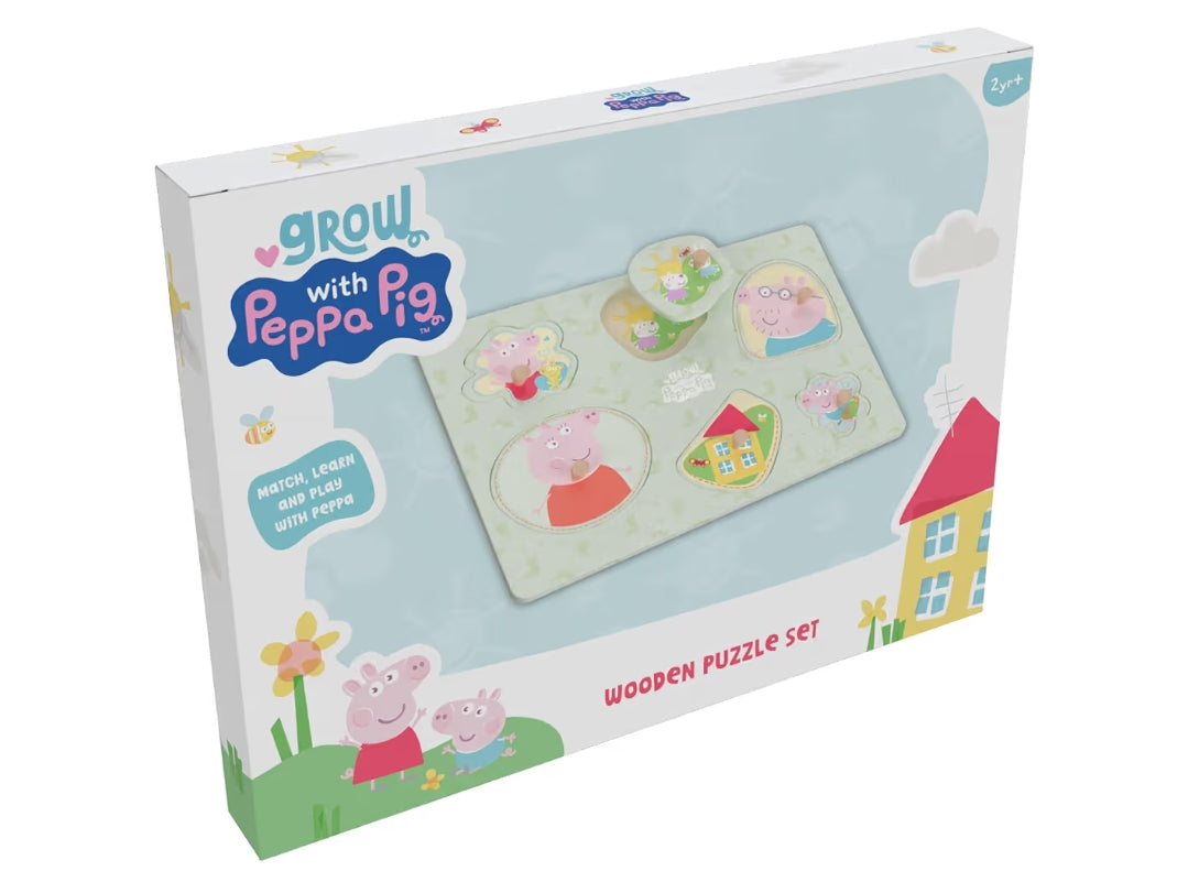 Peppa wooden puzzle