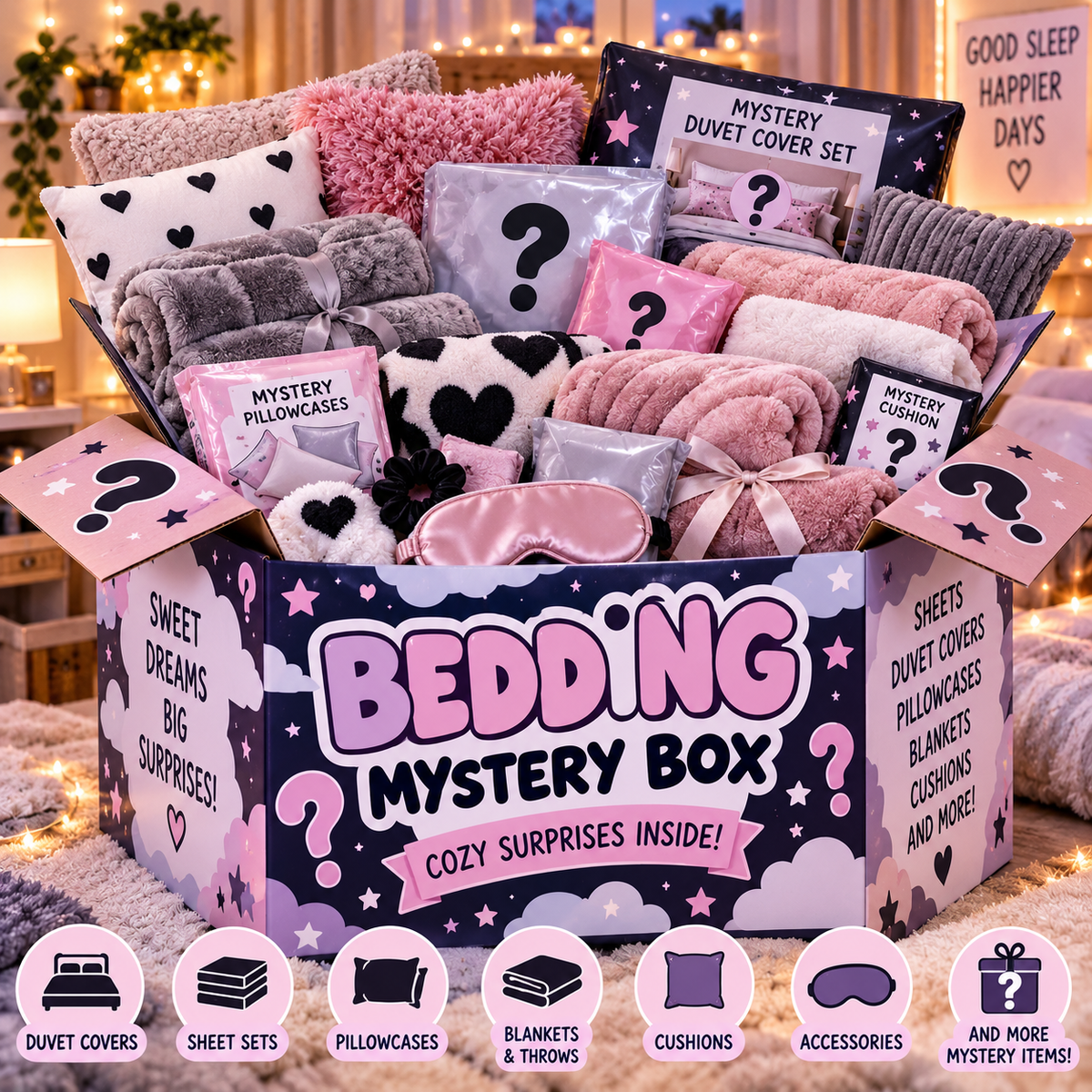 Bedding mystery box
