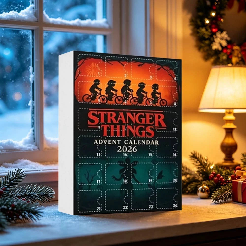 Stranger Things Advent Calendar Acrylic Ornaments