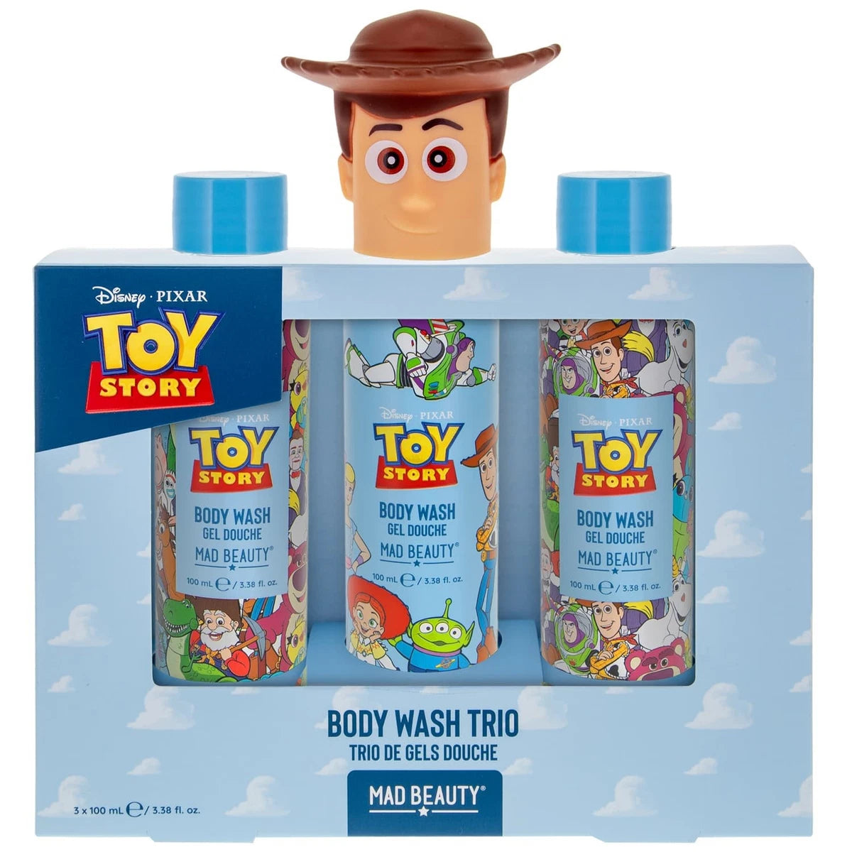 3pcs Toy Story Body Wash Trio Gift Set