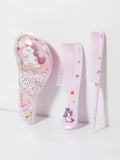 3PCS Cartoon Hair Comb Set