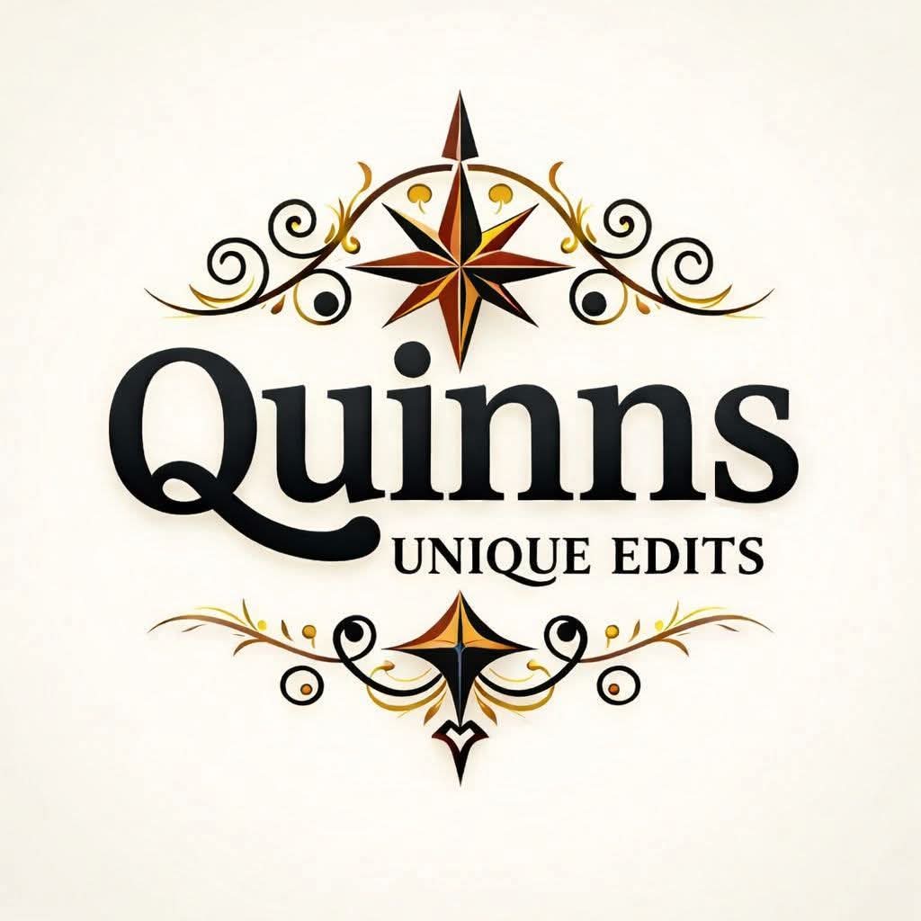 Quinn's Unique Prints Professional Logo