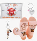 Highland cow gift set