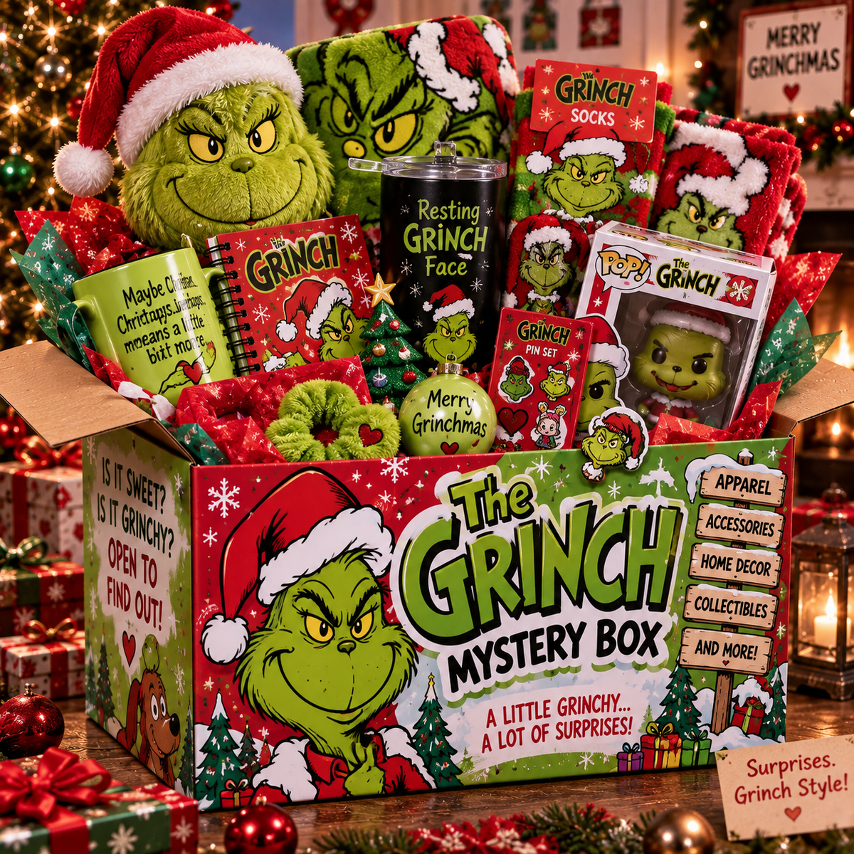Grinch mystery box
