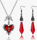 Cosplay vampire jewellery set